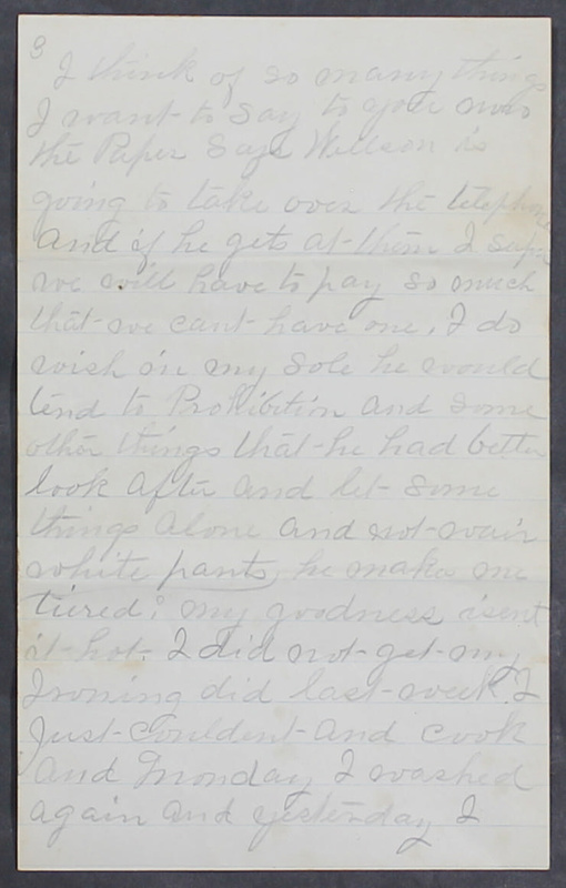 Charlie C. Bricker World War I Letters (p. 8)