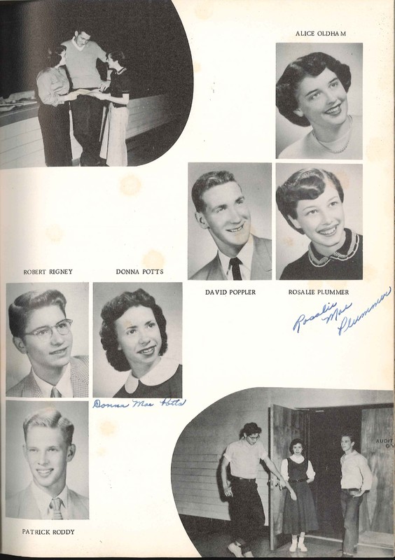 Big Walnut High School Yearbook. 1955: The Flame (p. 25)