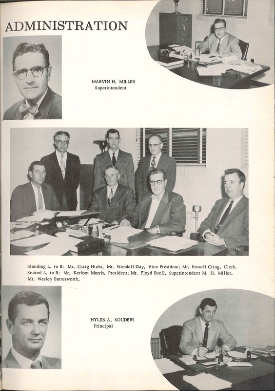 Big Walnut High School Yearbook. 1955: The Flame (p. 5)