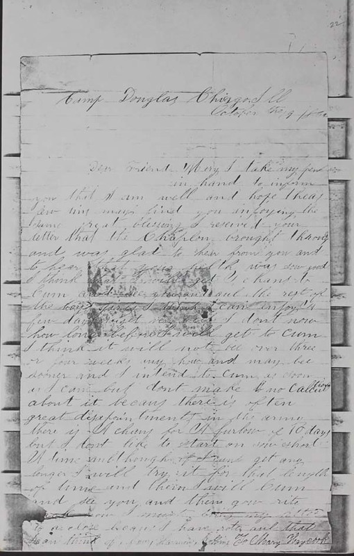 Haycook Civil War Letters 1861-1865 (p. 51)