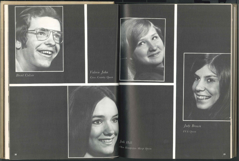 Big Walnut High School Yearbook. 1971: The Eagle (17)