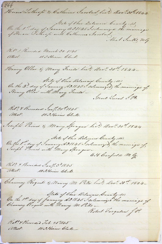 Marriage Records Vol.1 1835-1845 (p. 470)