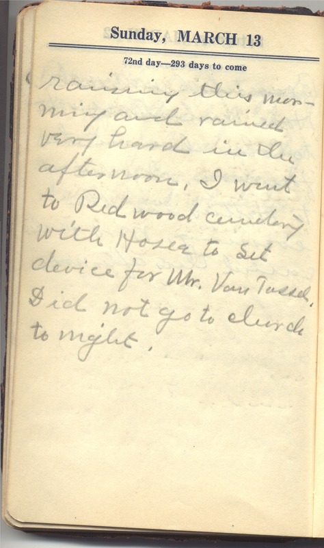 Roberta Hopkins' Diary 1927 (p. 78)