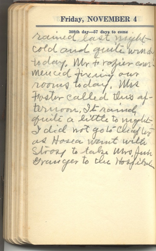 Roberta Hopkins' Diary 1927 (p. 314)