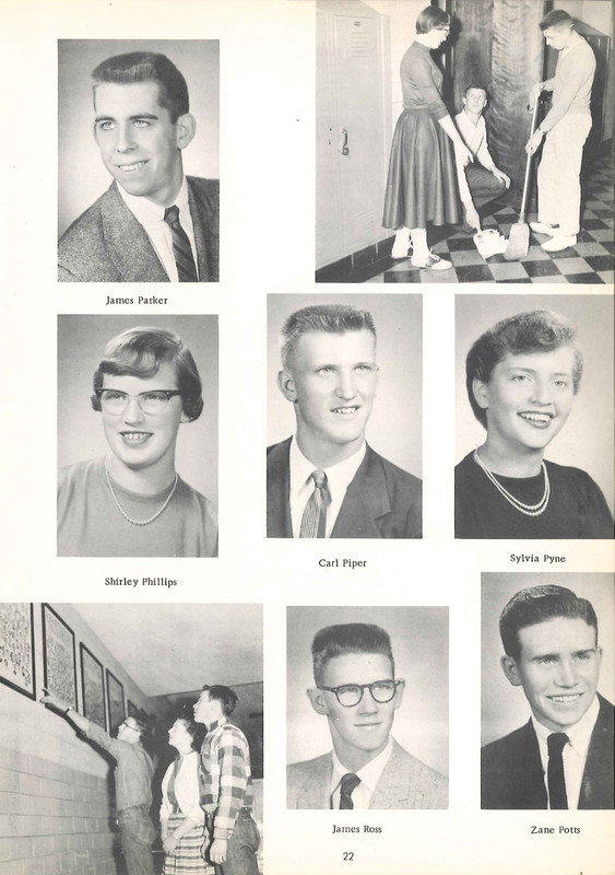 Big Walnut High School Yearbook. 1957: The Flame  (25)