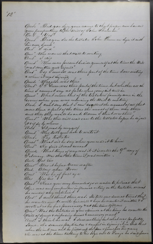 Delaware County Ohio Will Records Vol. 3 1850-1859 (p. 64)