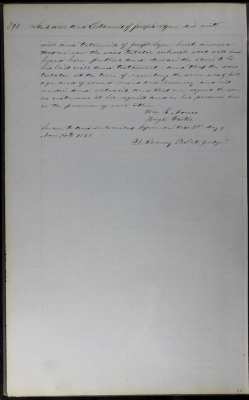 Delaware County Ohio Will Records Vol. 3 1850-1859 (p. 449)