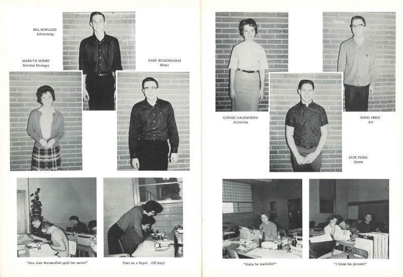 Big Walnut High School Yearbook. 1964: The Flame (54)