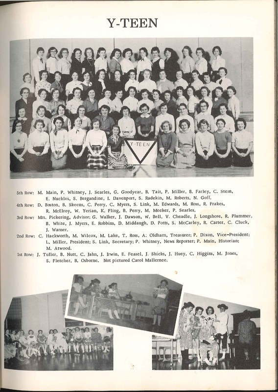 Big Walnut High School Yearbook. 1955: The Flame (p. 29)