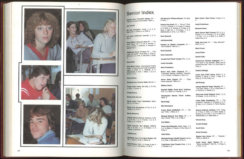 Big Walnut High School Yearbook. 1981: Eagle (p. 75)