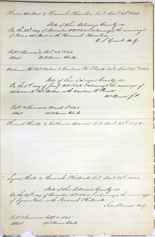 Marriage Records Vol.1 1835-1845 (p. 469)