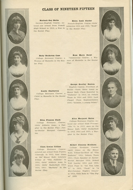 Delaware High School Bulletin 1915 (p. 37)