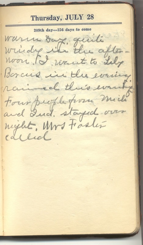 Roberta Hopkins' Diary 1927 (p. 215)