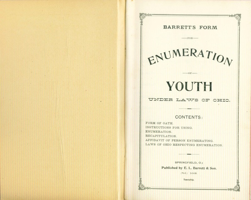 Harlem Township Enumeration of Youth Sub-District 8, July 26, 1894 (p. 2)