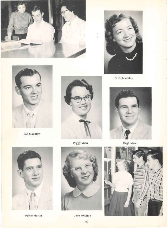 Big Walnut High School Yearbook. 1957: The Flame  (23)