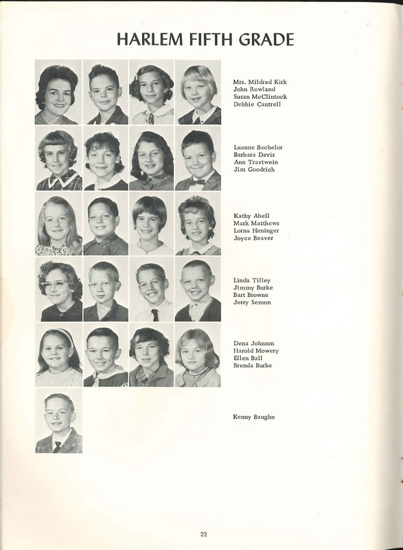 Big Walnut Elementary Schools. 1964: Harlem, Galena, Sunbury (p. 23)