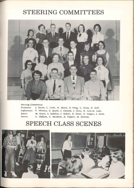 Big Walnut High School Yearbook. 1955: The Flame (p. 35)