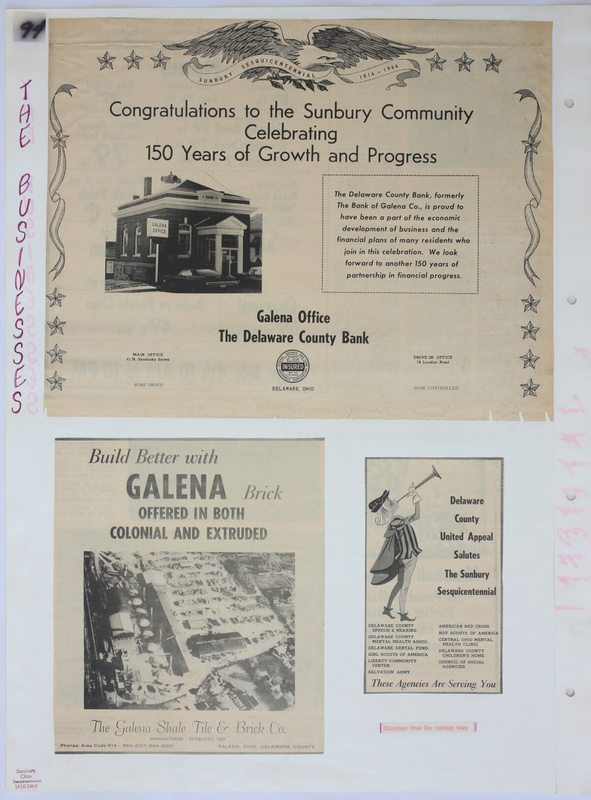 Sesquicentennial Scrapbook (p. 99)