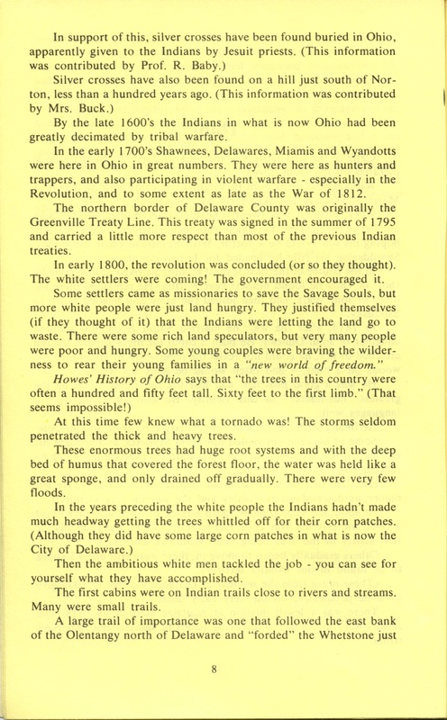 Our Frontier 1800-1860 and the Birth of Our Town of Ashley 1849 (p. 9)