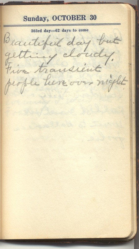 Roberta Hopkins' Diary 1927 (p. 309)