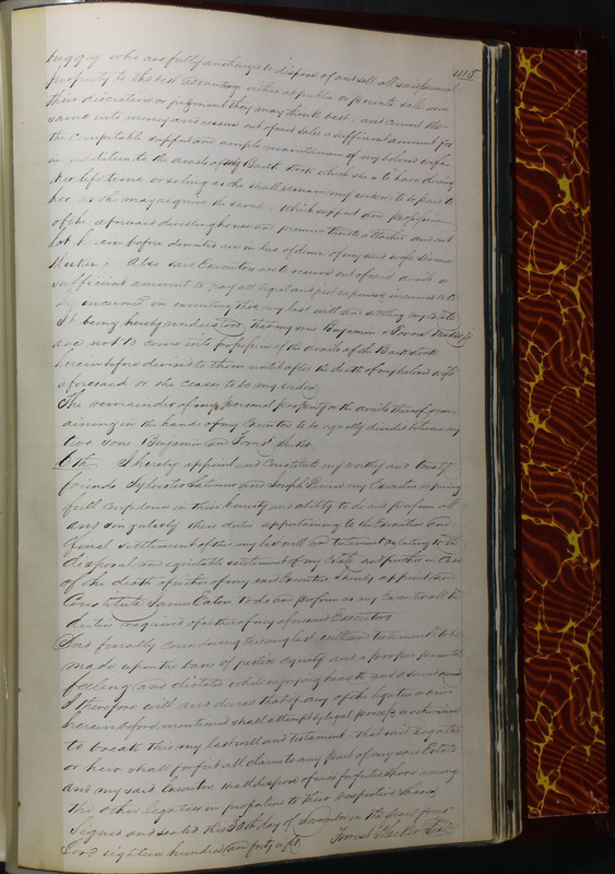 Delaware County Ohio Will Records Vol. 2 1835-1850 (p. 458)