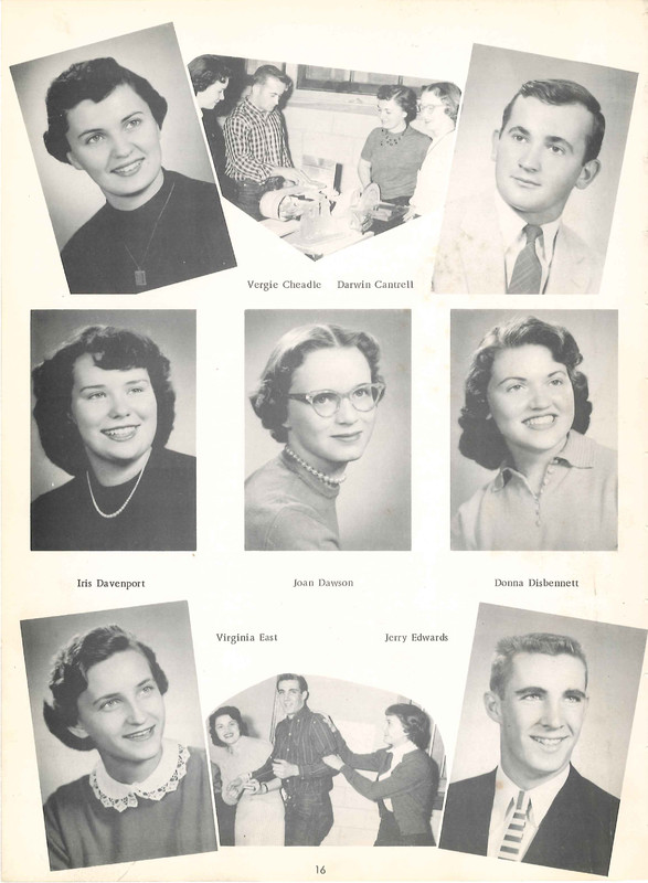 Big Walnut High School Yearbook. 1957: The Flame  (19)