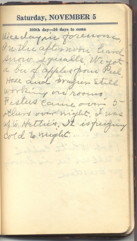 Roberta Hopkins' Diary 1927 (p. 315)