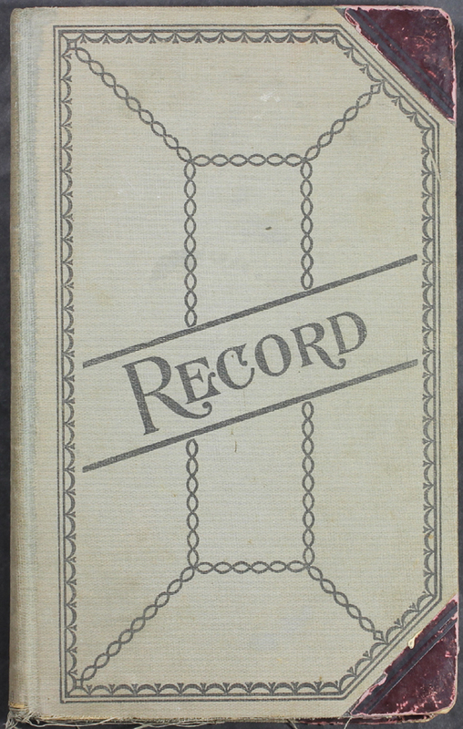 Hopkins House Day Book 1933-1935 (p.1)