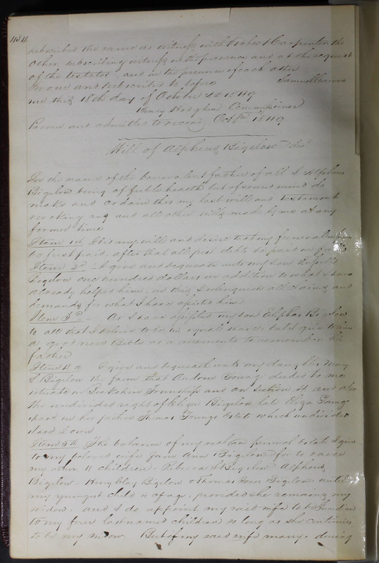 Delaware County Ohio Will Records Vol. 2 1835-1850 (p. 477)