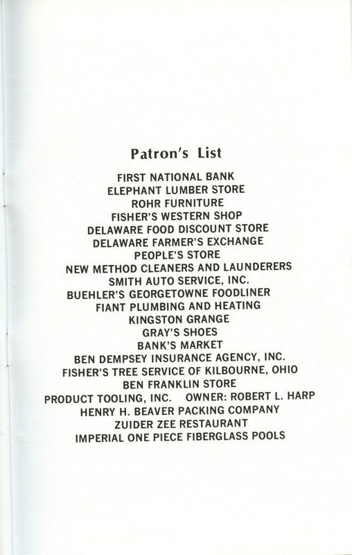 Kilbourne Bicentennial Day Program (p. 26)