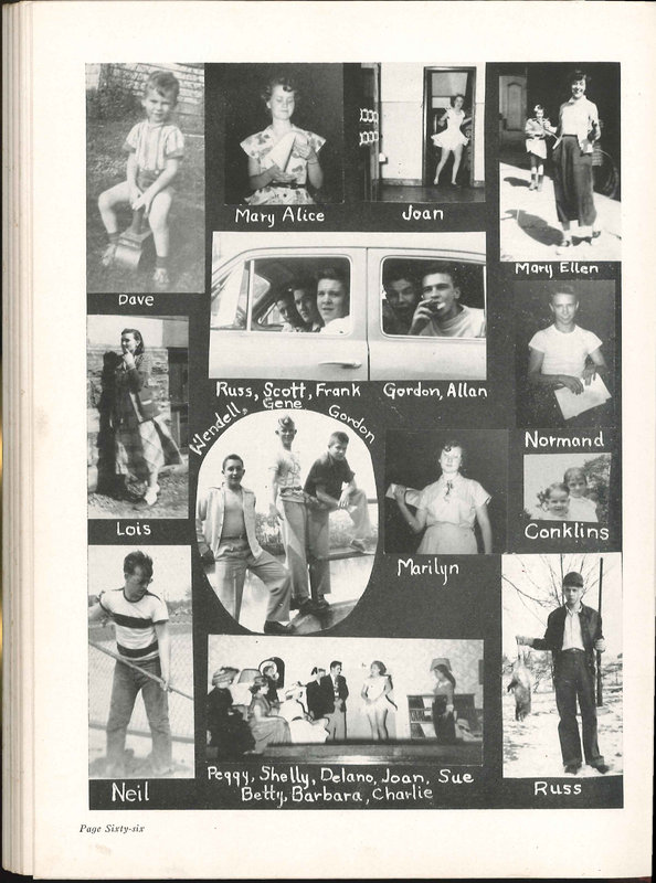 Big Walnut High School Yearbook. 1951: The Flame (71)