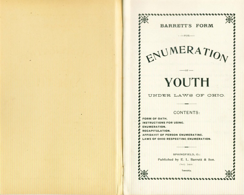 Harlem Township Enumeration of Youth Sub-District 5, July 20, 1896 (p. 2)