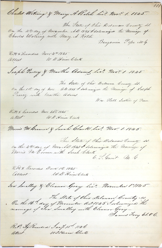 Marriage Records Vol.1 1835-1845 (p. 515)