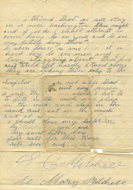 Mitchell Family Civil War Letters (p. 25)