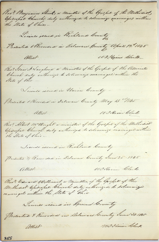 Marriage Records Vol.1 1835-1845 (p. 556)