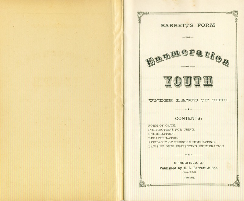 Harlem Township Enumeration of Youth Sub-District 4, July 28th, 1893 (p. 2)