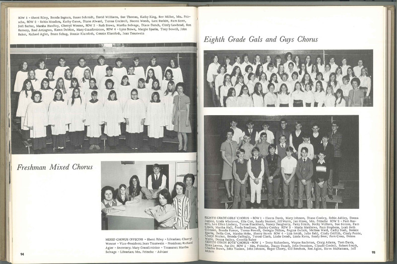 Big Walnut High School Yearbook. 1971: The Eagle (50)