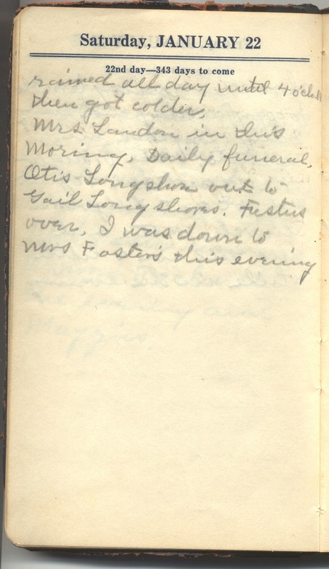 Roberta Hopkins' Diary 1927 (p. 28)