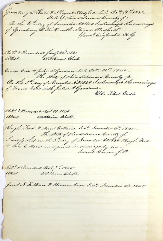 Marriage Records Vol.1 1835-1845 (p. 248)