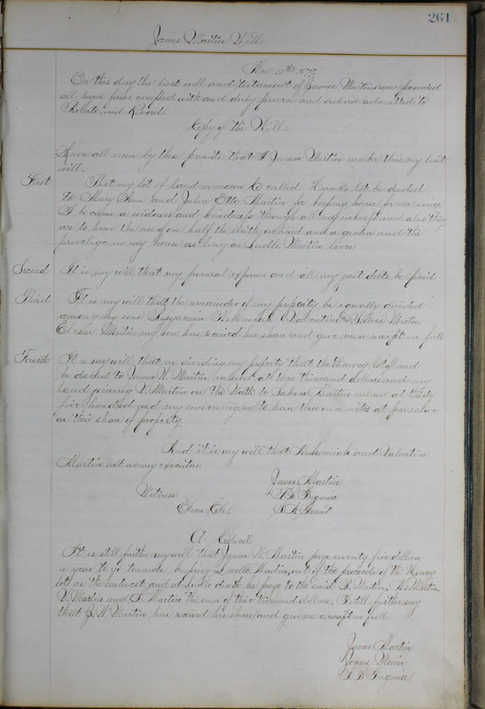 Delaware County Ohio Will Records Vol. 6 1876-1883 (p. 316)