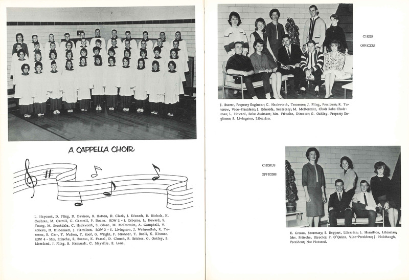 Big Walnut High School Yearbook. 1964: The Flame (44)