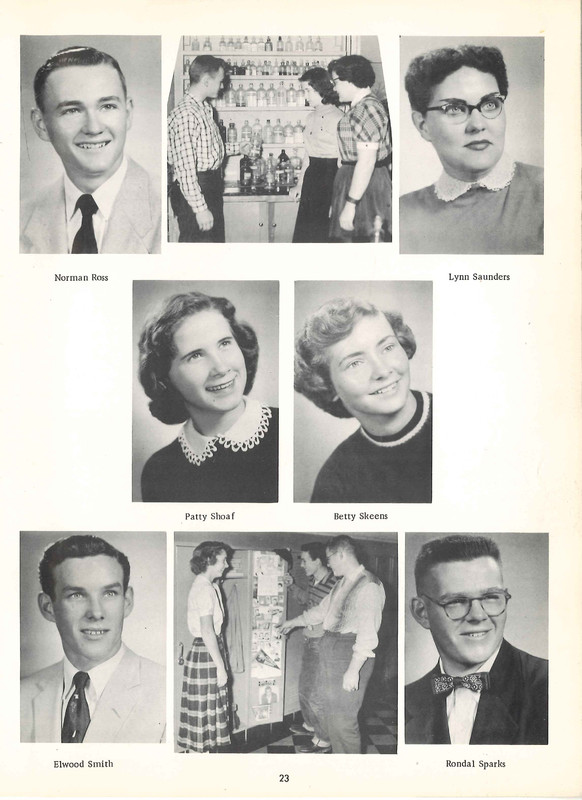 Big Walnut High School Yearbook. 1957: The Flame  (26)