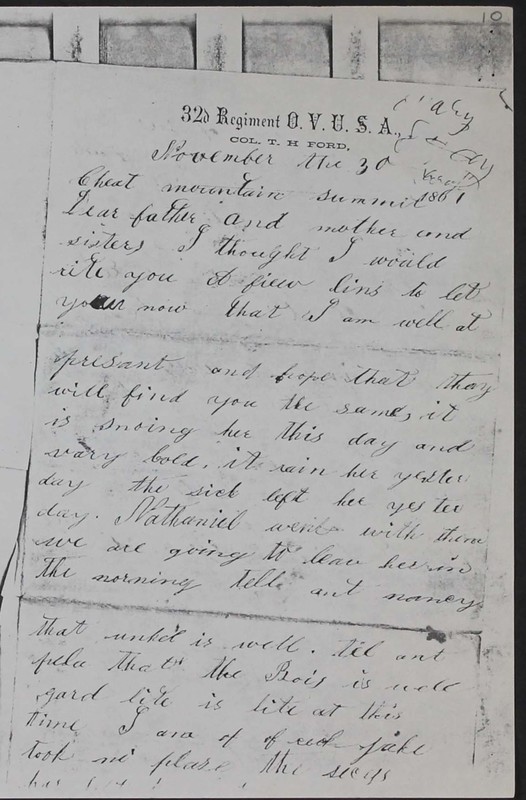 Haycook Civil War Letters 1861-1865 (p. 21)