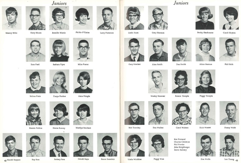 Big Walnut High School Year Book. 1966:The Flame(24)