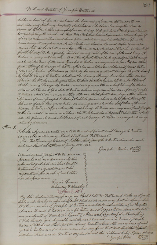 Delaware County Ohio Will Records Vol. 5 1869-1876 (p. 430)