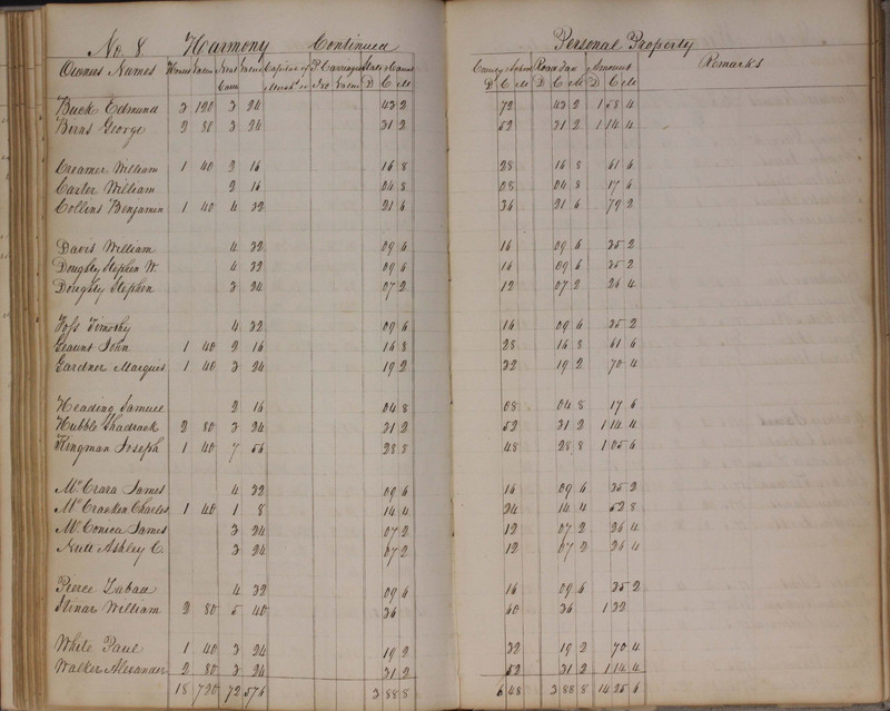 Delaware County Tax Duplicate 1827 (p. 86)