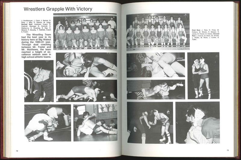 Big Walnut High School Yearbook. 1981: Eagle (p. 42)