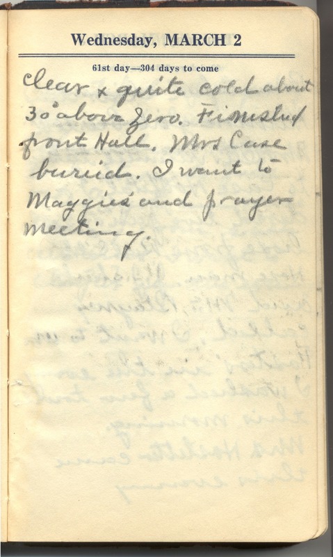 Roberta Hopkins' Diary 1927 (p. 67)