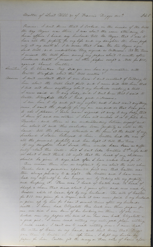 Delaware County Ohio Will Records Vol. 3 1850-1859 (p. 396)