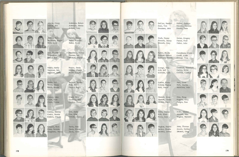 Big Walnut High School Yearbook. 1971: The Eagle (92)